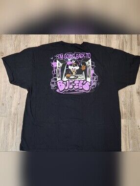 Buc-ee’s DJ Beaver “I’m Going Back To Buc-ees”Black T-Shirt Graffiti 3XL Unisex